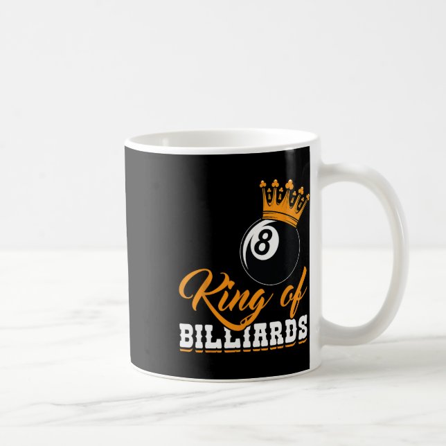 Mug Roi De Billard Huit Ll Couronne (Droite)