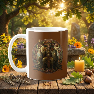 Mug Roi de Chêne Solstice d'Été Folklore Britannique P