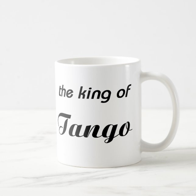 Mug Roi de conception de tango ! (Droite)