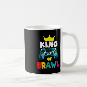 Mug Roi de la bagarre rétro Joueur de jeu vidéo Bagarr