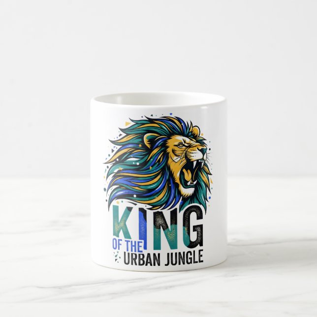 Mug Roi de la jungle urbaine (Centre)