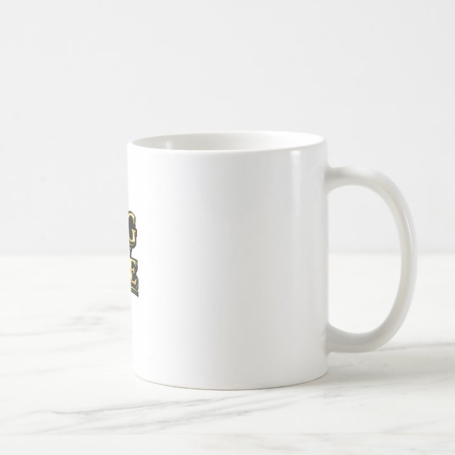 Mug Roi de mon jeu Citation Couronne d'or Cadeau (Droite)