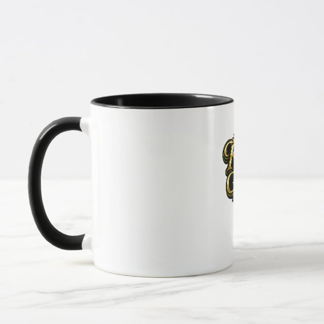 Mug Roi de mon jeu citation couronne d'or cadeau (Gauche)