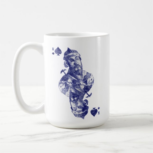 Mug Roi des cartes à jouer (Gauche)