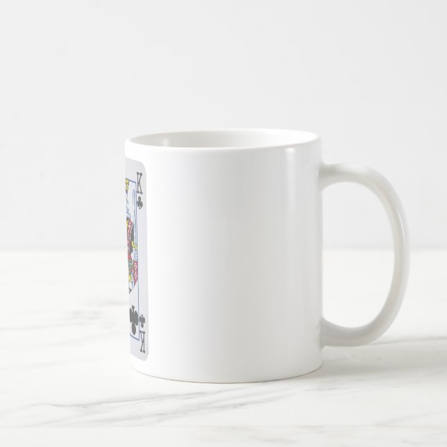 Mug Roi Des Clovers (Clubs) (Droite)