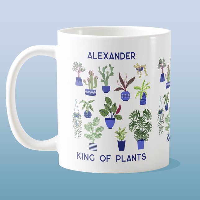 Mug Roi des Plantes Personnalisé (Créateur téléchargé)