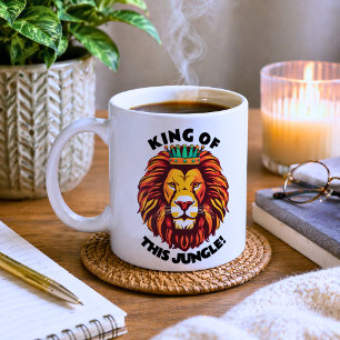 Mug Roi Drôle de cette Jungle