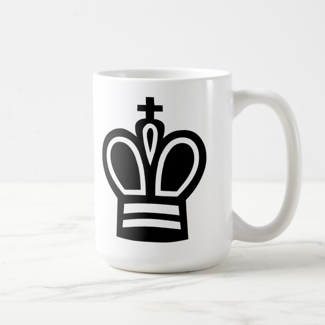 Mug Roi noir (Droite)