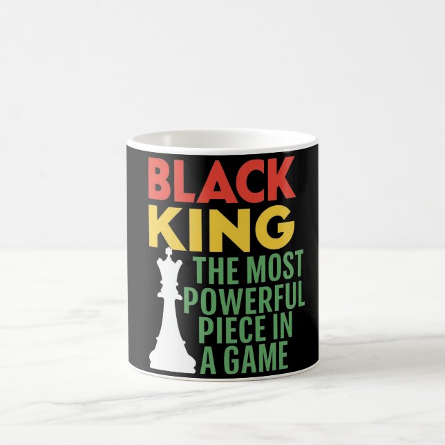 Mug "Roi Noir : La Pièce la Plus Puissante (Centre)