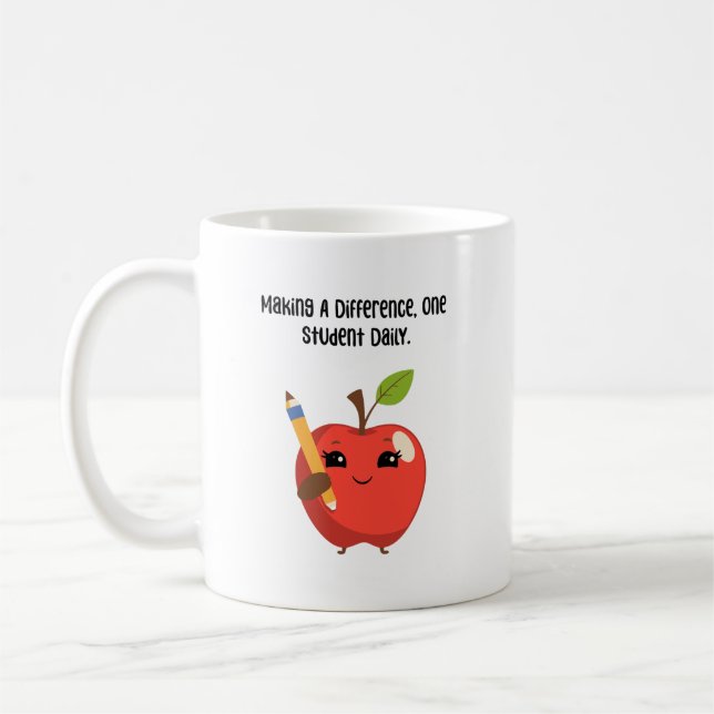 Mug Rôle d'éducateur quotidien pour faire la différenc (Gauche)