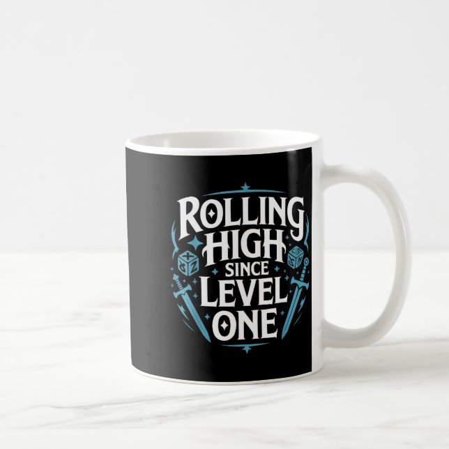 Mug Role Playing Gamer Rpg Master D20 Tabletop Funny R (Droite)