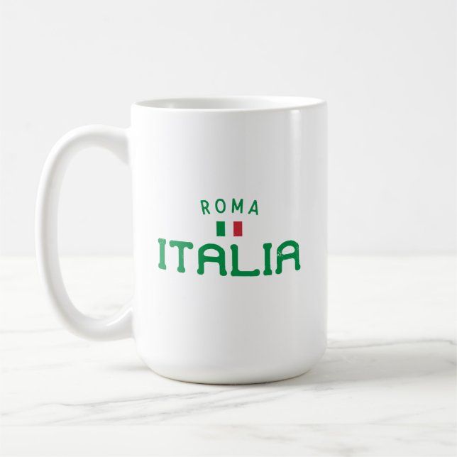 Mug Roma Italia en détresse (Rome Italie) (Gauche)