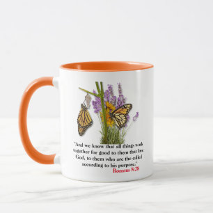 Mug Romains 8:28 Toutes Les Choses Travaillent Ensembl