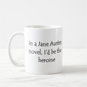 Mug roman de jane austen