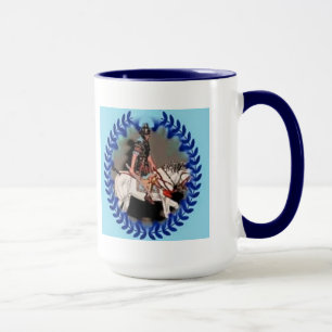 Mug Roman Horse Soldier Par Ladee Basset