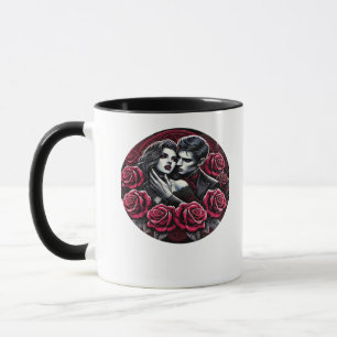 Mug Romance Gothique Vampirique - Jusqu'À La Mort Fait