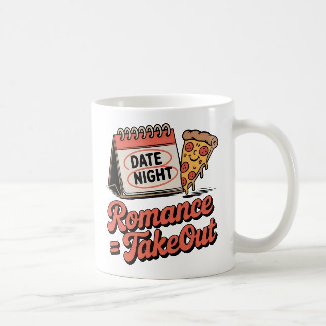 Mug Romance = Livraison | Amour Détendu avec de l'Humo (Droite)