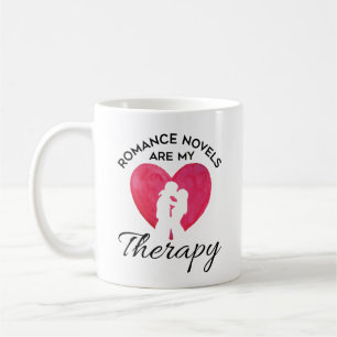 Mug Romance Romance Les Romans Sont Mon Thérapie