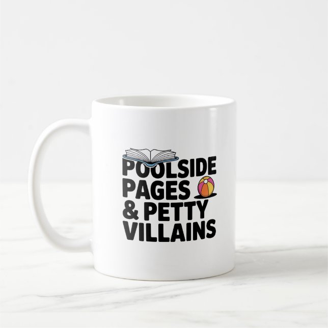 Mug Romance Sombre de Vilains Mesquins Livresques (Gauche)
