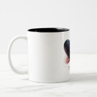 Mug romantique à deux coeurs