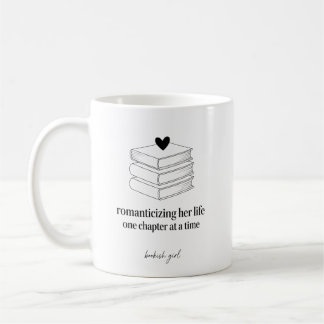 Mug Romantiser sa vie un chapitre à la fois Booki