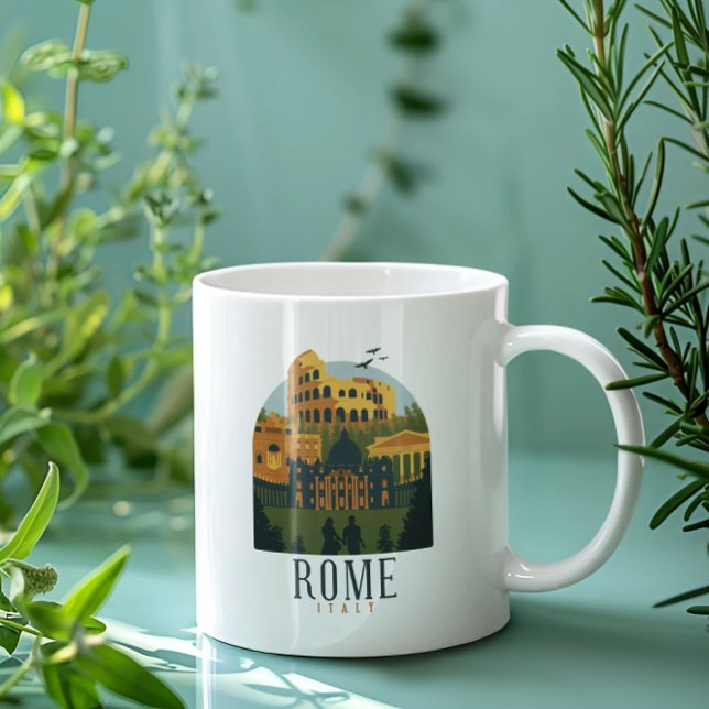 Mug Rome Colisée Vintage (Rome Italy Colosseum Coffee Mug)
