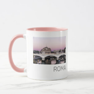 Mug Rome Italie Castel Sant'Angelo Pont Sunset
