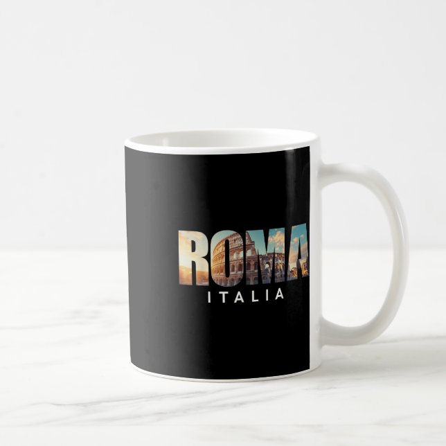 Mug Rome Italie Colisée Monument Rome  (Droite)