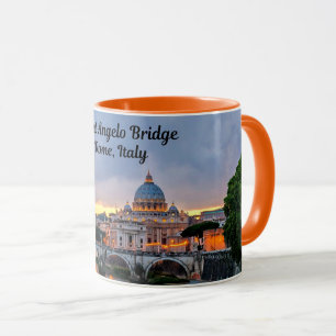Mug Rome, Italie - Pont Saint-Ange,