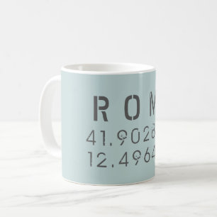 Mug Rome Latitude et Longitude
