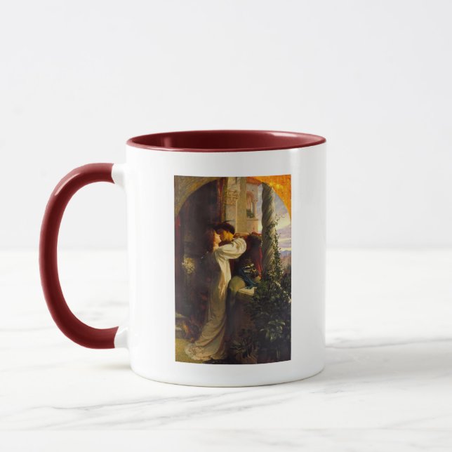 Mug Romeo et Juliet c. 1884 par Sir Frank Dicksee (Gauche)