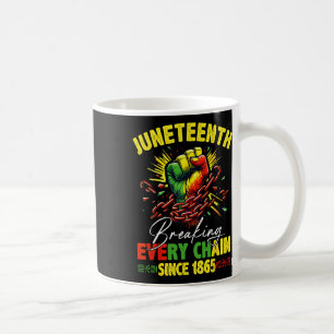 Mug Rompre chaque chaîne depuis 1865 Junetdix Freedom