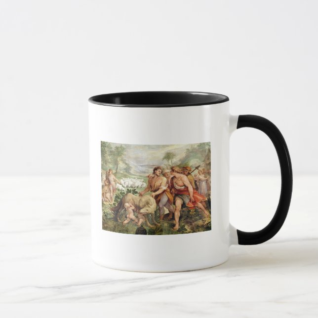 Mug Romulus a allaité par le -loup (Droite)