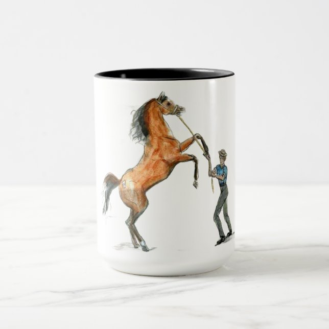 Mug Ron Hevener "Fate of the Stallion" (Centre)