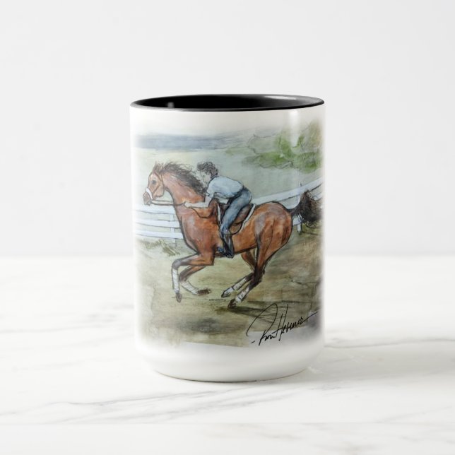 Mug Ron Hevener "Le destin de l'étalon" (Centre)