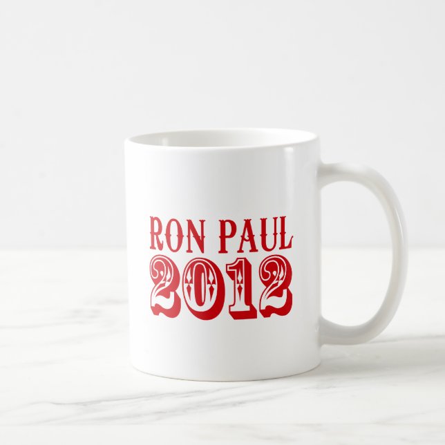 Mug RON PAUL 2012 (occidental) (Droite)