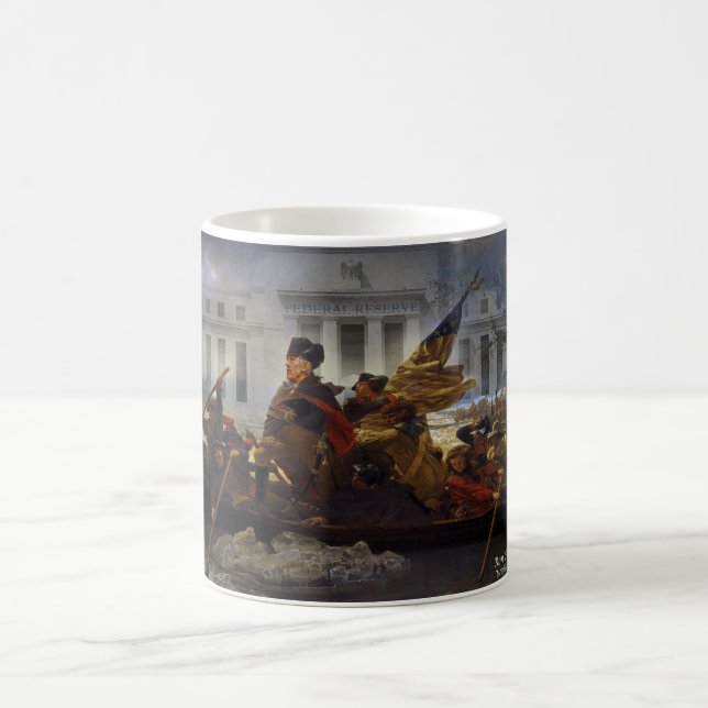 Mug Ron Paul croisant le Potomac (Centre)