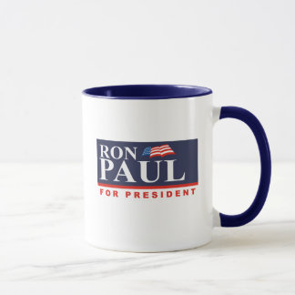 Mug RON PAUL POUR le PRÉSIDENT (interdiction