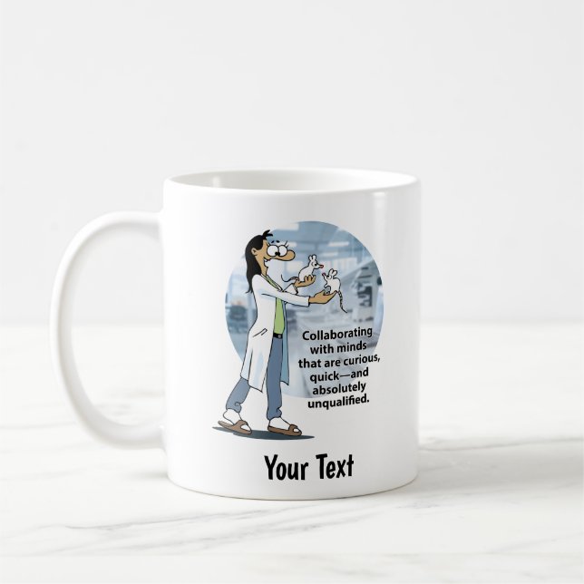 Mug Rongeurs de la vie de laboratoire (Gauche)