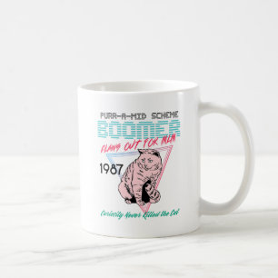 Mug Ronronnement-un-Mi boomer de plan du blanc   :
