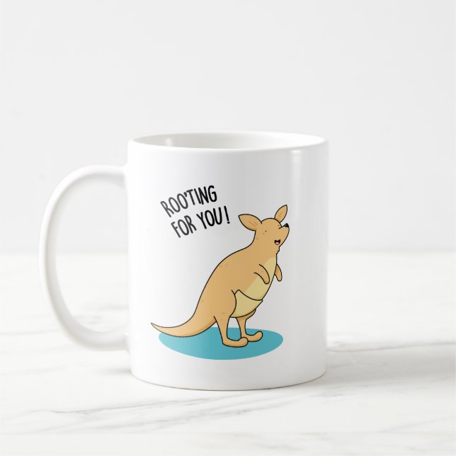 Mug Roo Ting Pour Vous Drôle Kangaroo Pun (Gauche)