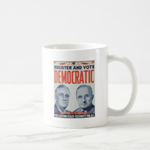 Mug Roosevelt 1944 - Truman