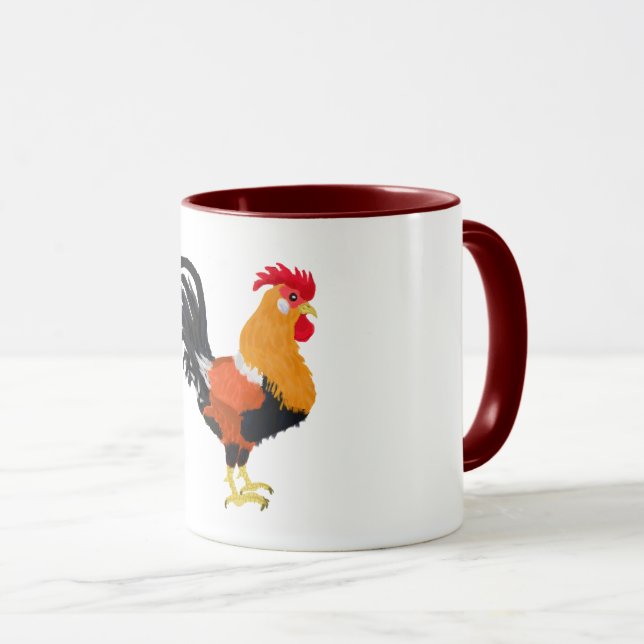 Mug Rooster (Devant droit)