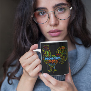 Mug Rooster de DeColores Cursillo Mot Cloud