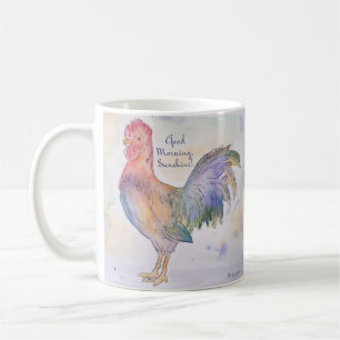 Mug Rooster du soleil du bon matin