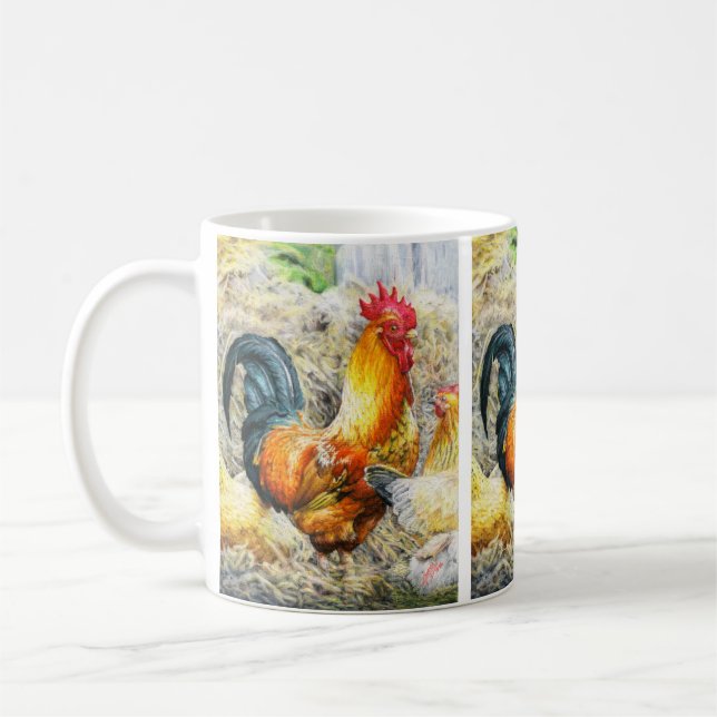 Mug Rooster Fière (Gauche)