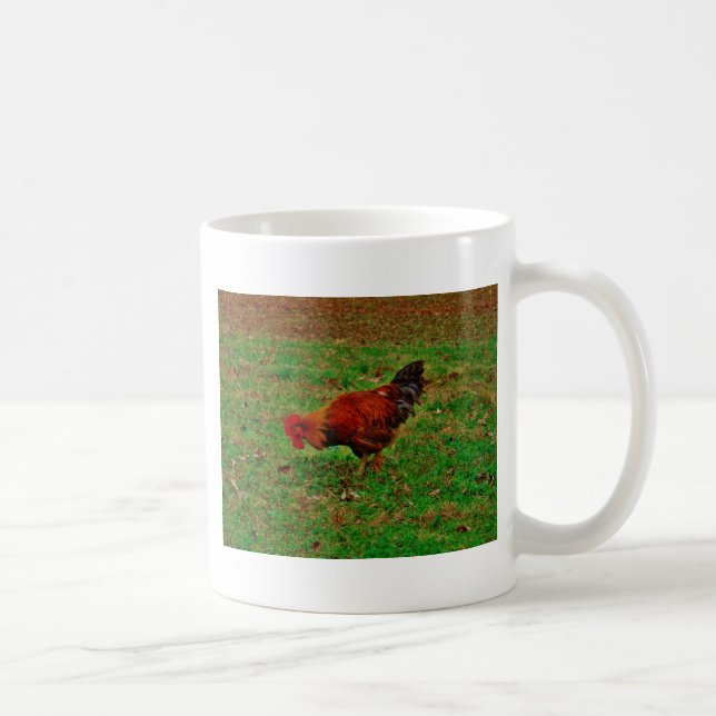 Mug Rooster in the Grass (Droite)