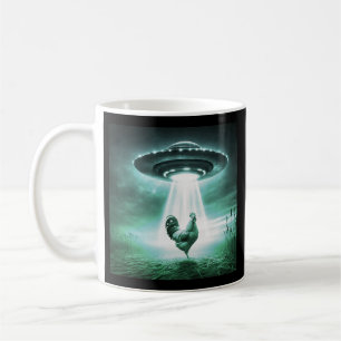 Mug Rooster majestueux sous la lumière Alien - Ferme S