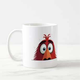 Mug Rooster Peeking mignon adorable drôle dessin anima