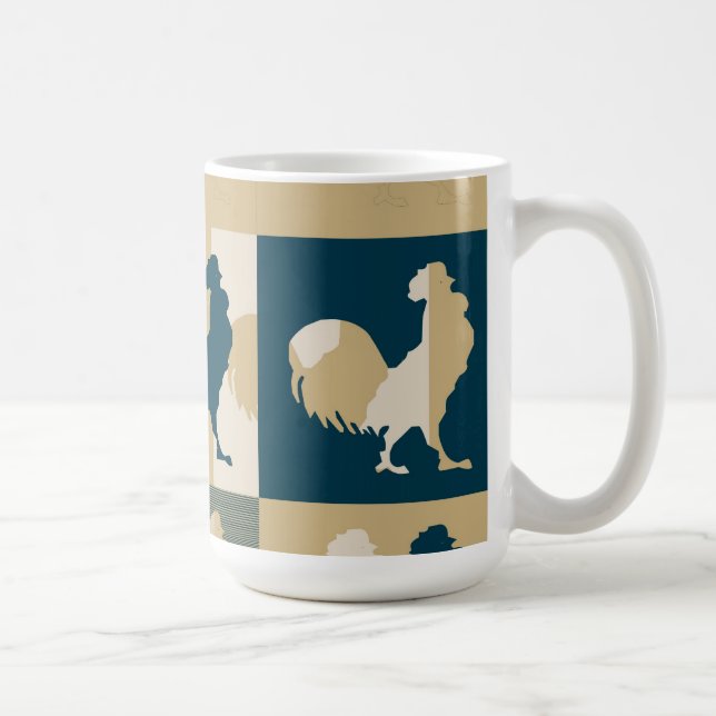 Mug Rooster Vintage - Musique (Droite)